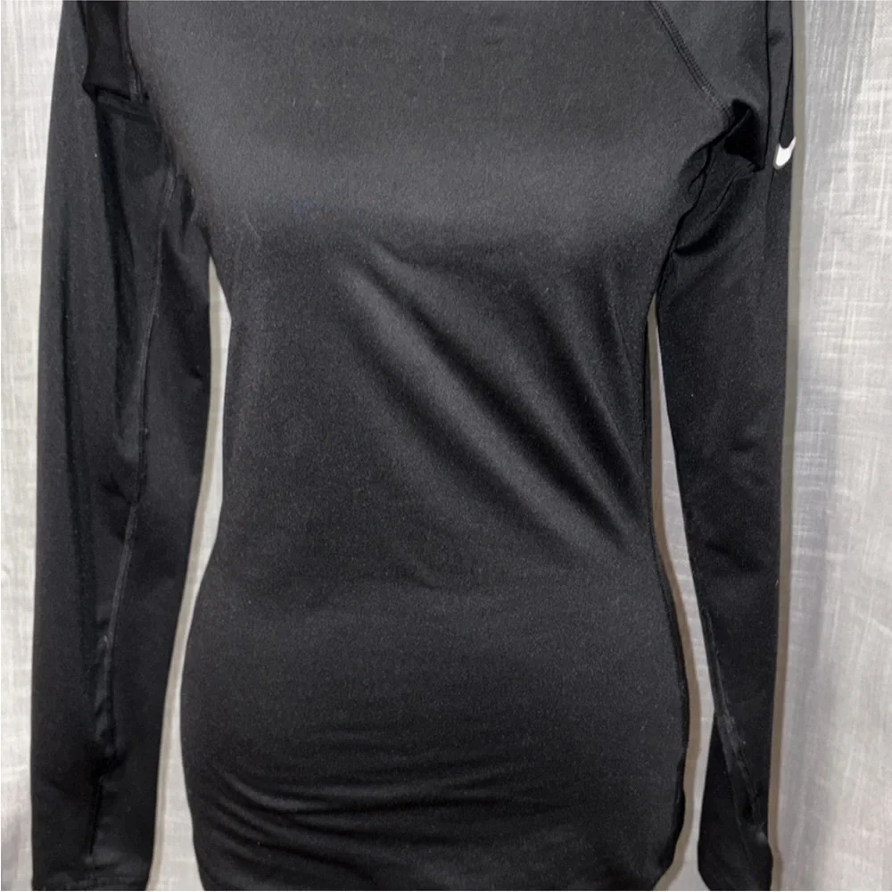 Nike Women's Black Cowl Neck Sweater